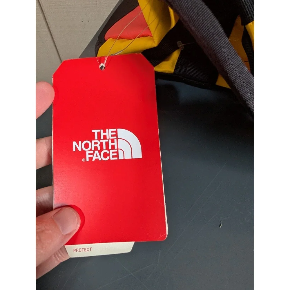 The North Face Base Camp Duffel XS 31L Summit Gold Red Purple Backpack Straps